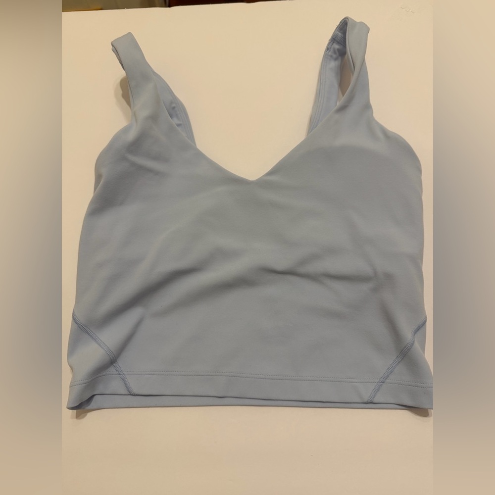 Lululemon light blue tank